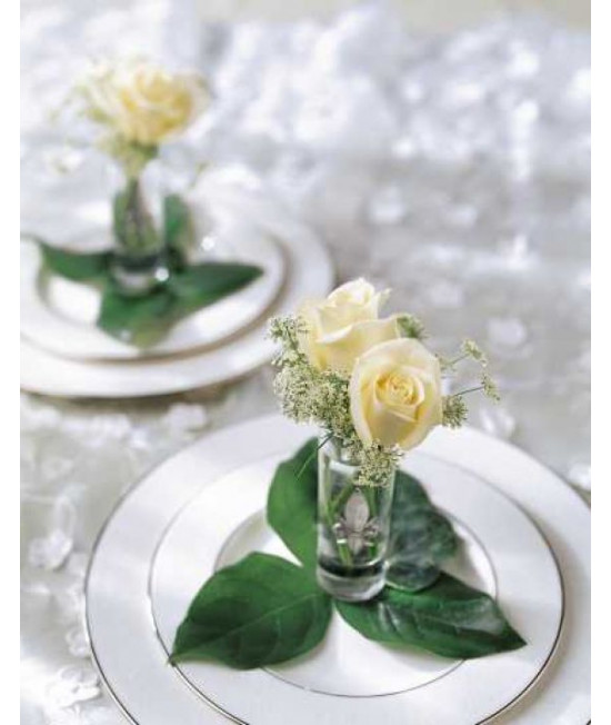 L accessoire de table Roses charmantes
